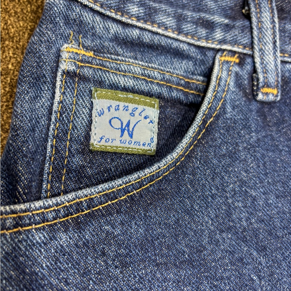 Wrangler Soft Stone Dark Blue Jeans